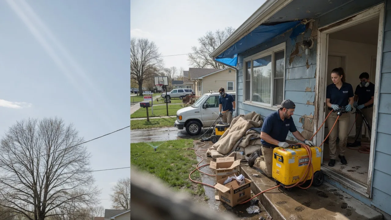 Basement Flood Cleanup in Russellville, MO near me